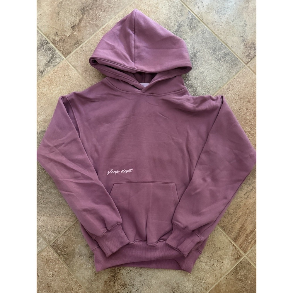 Women's Wild Fable Pink Mauve Comfy Club Oversized Hoodie Size XXS NWT - Picture 2 of 6
